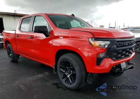 2024 Chevrolet Silverado C1500 Custom z USA, uszkodzony, nr VIN 3GCPABEK0RG190876